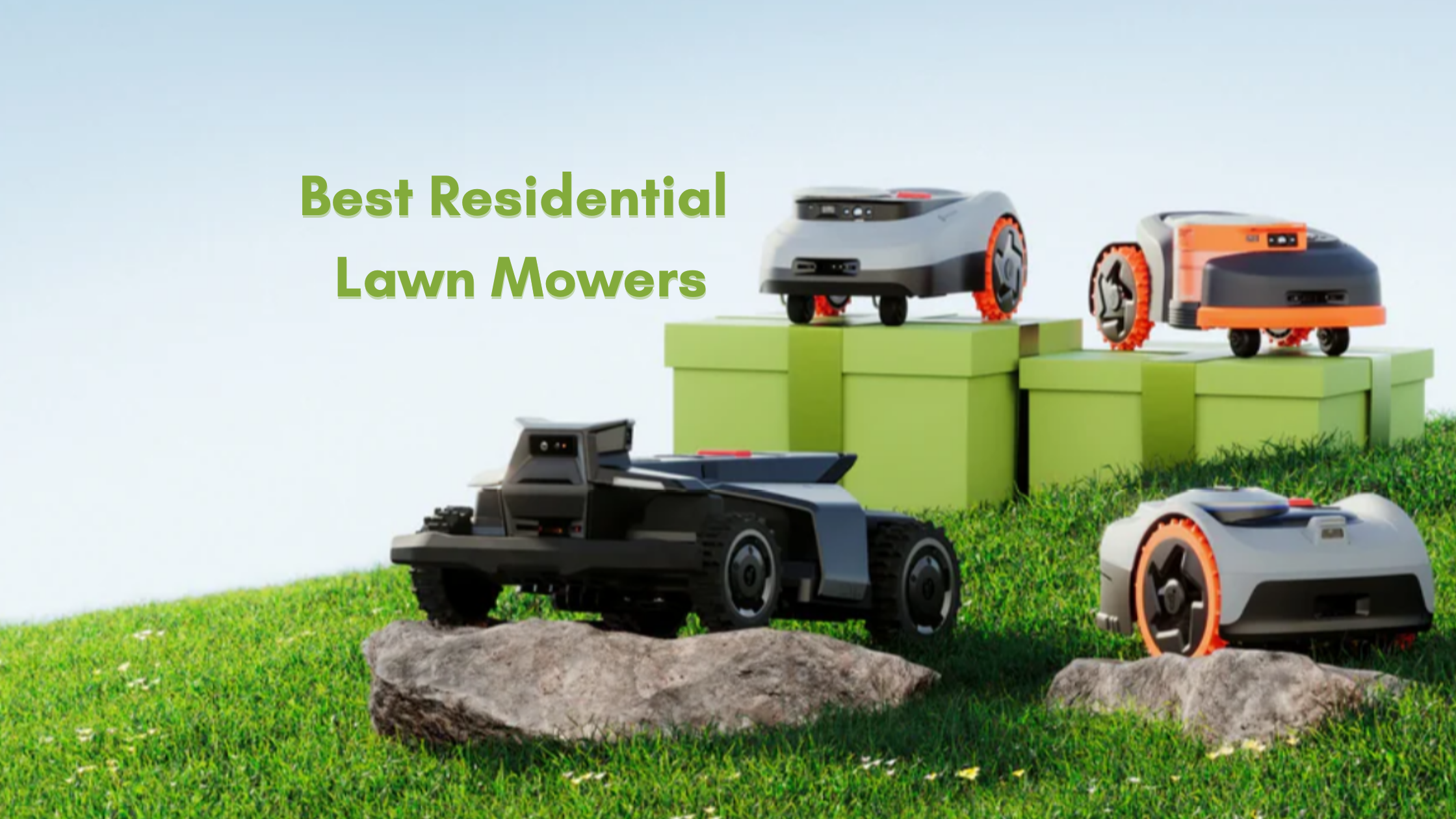 Best Residential Mowers Segway Navimow Robotic Mowers