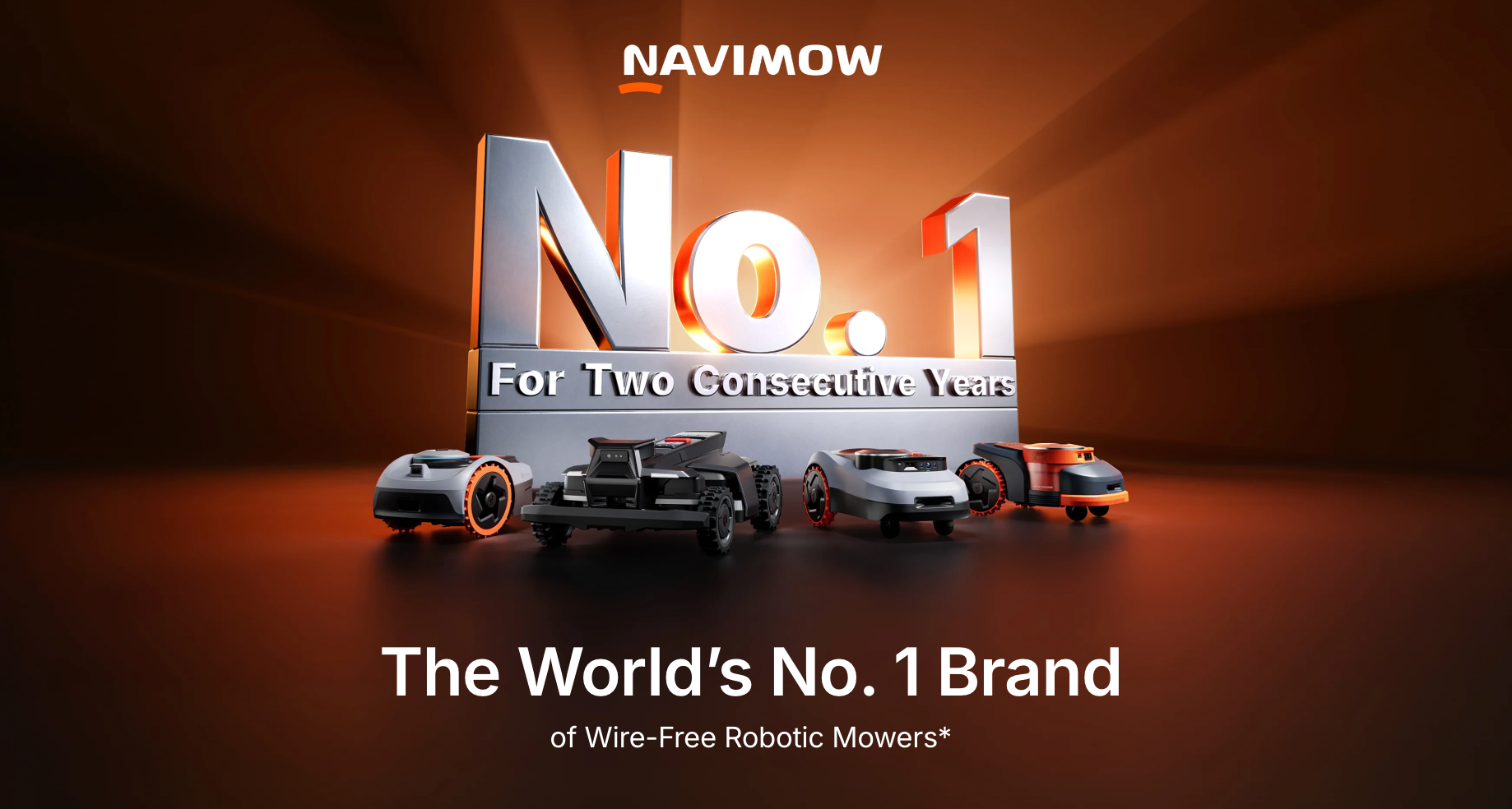 Segway Navimow Named World's No. 1 Wire-Free Robotic Lawn Mower Brand