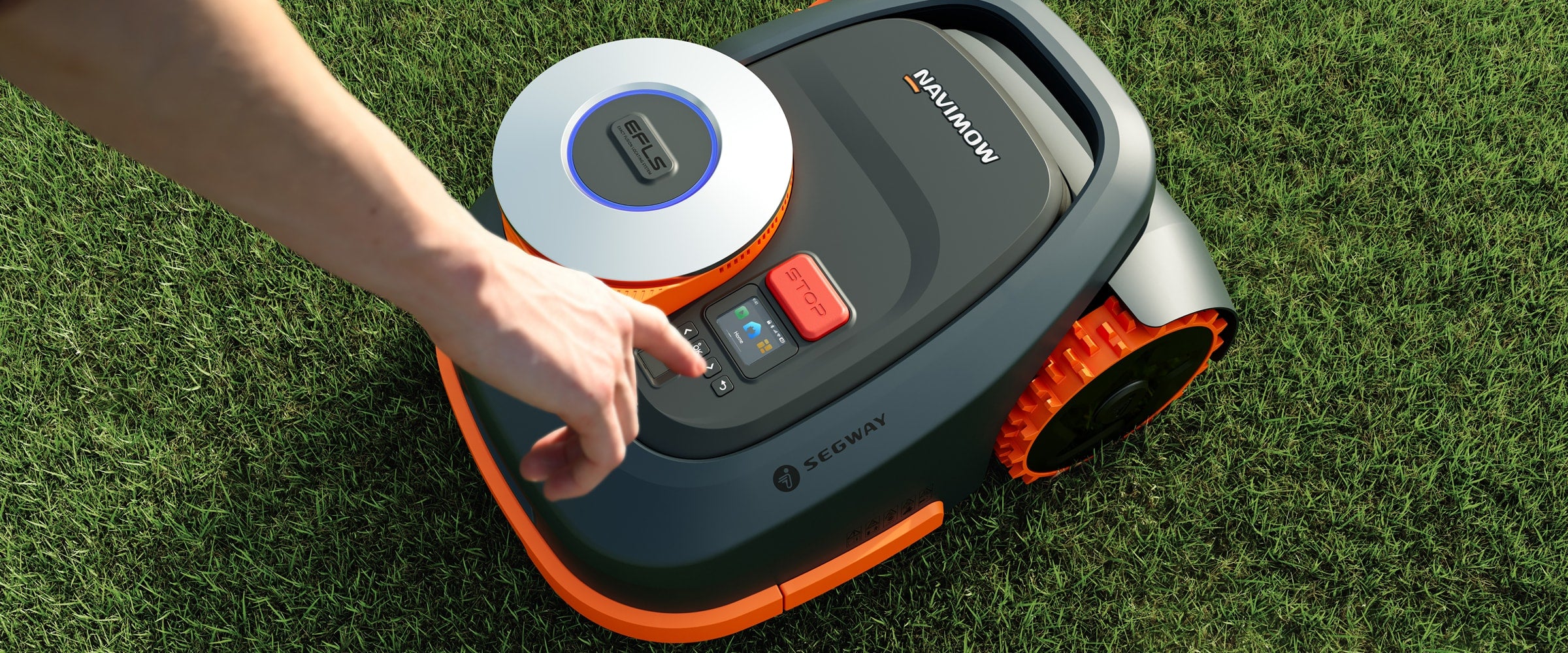 Segway Navimow robot lawn mower