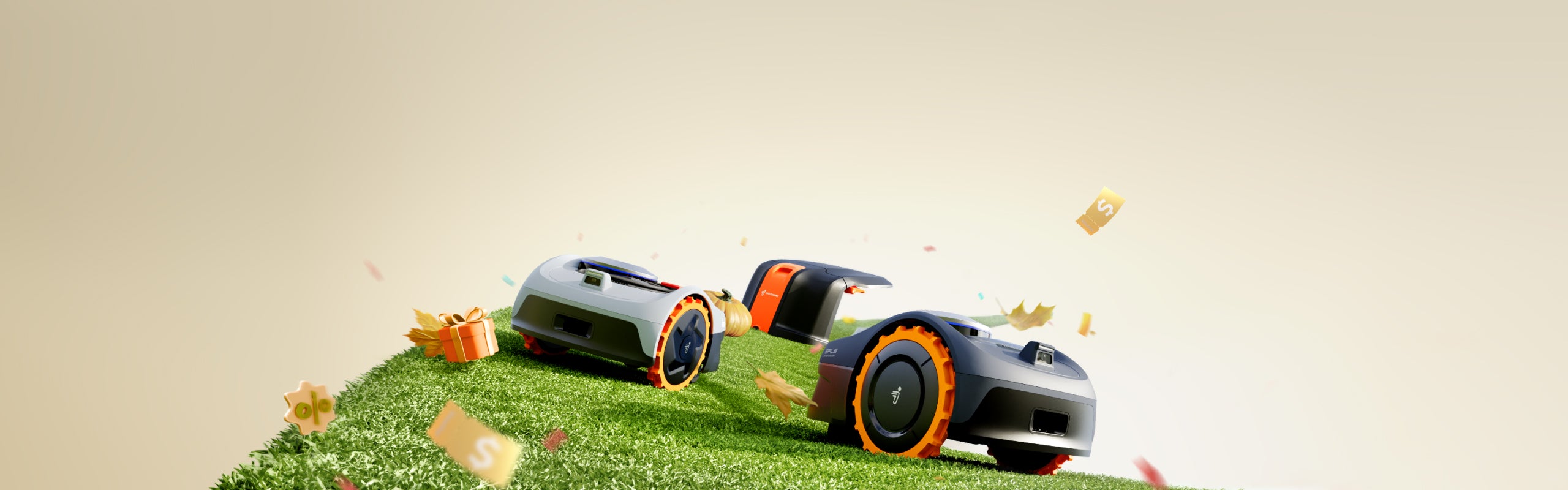 Segway Navimow i Series and H Series robot lawn mower.