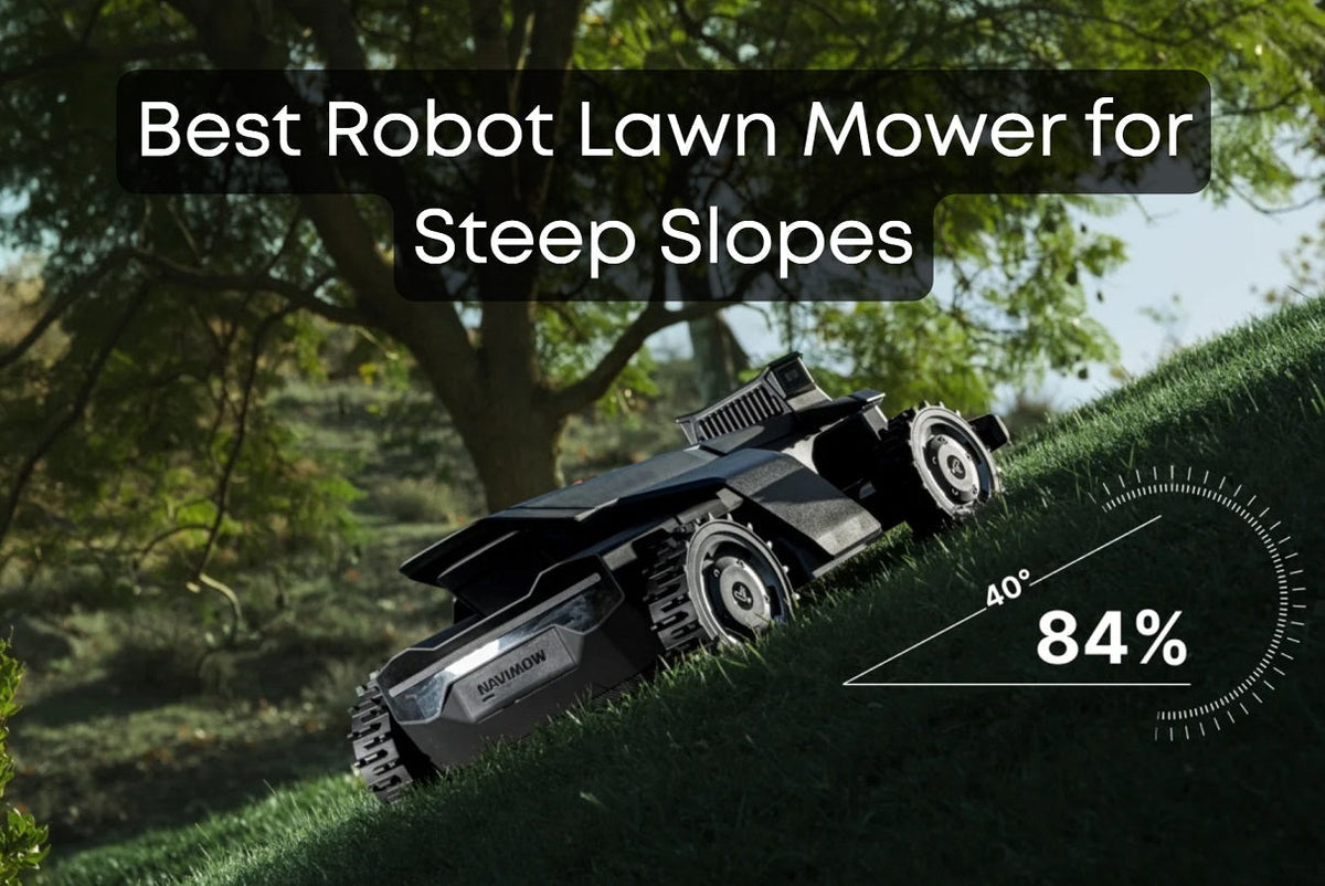 Best Robot Lawn Mower for Steep Slopes: The Navimow X4 – Segway Navimow
