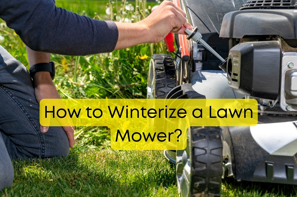 How to winterize a lawn mower?