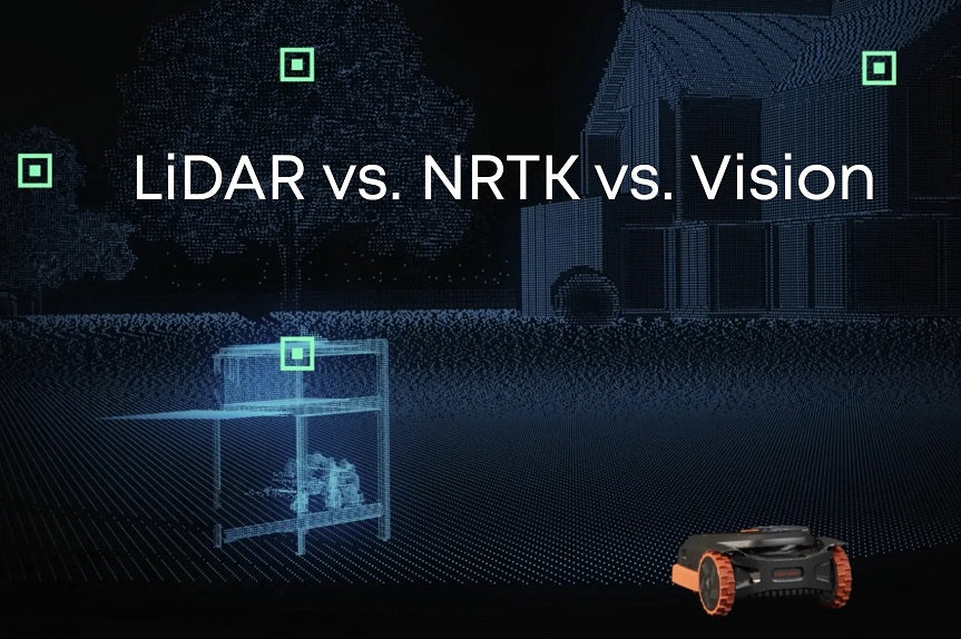 LiDAR vs NRTK vs Vision
