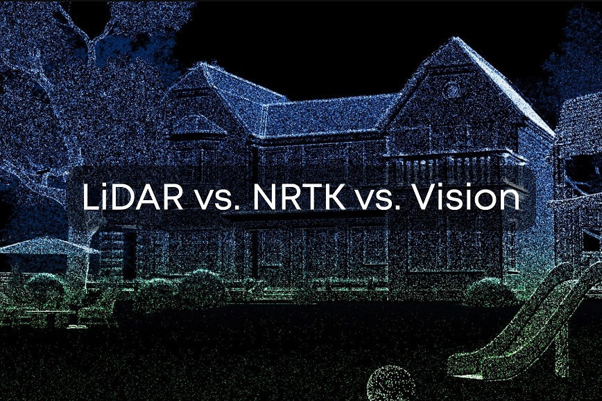 Lidar vs NRTK vs Vision