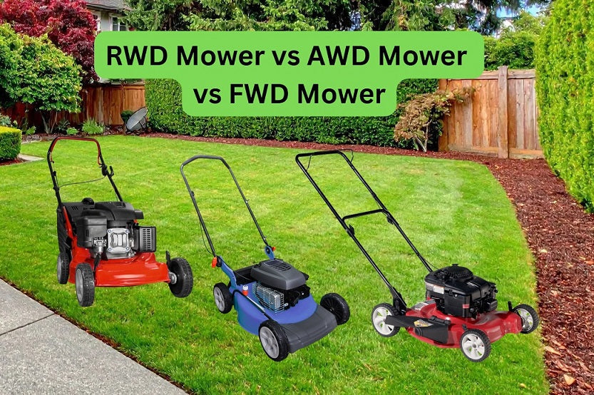 RWD vs AWD vs FWD Mowers