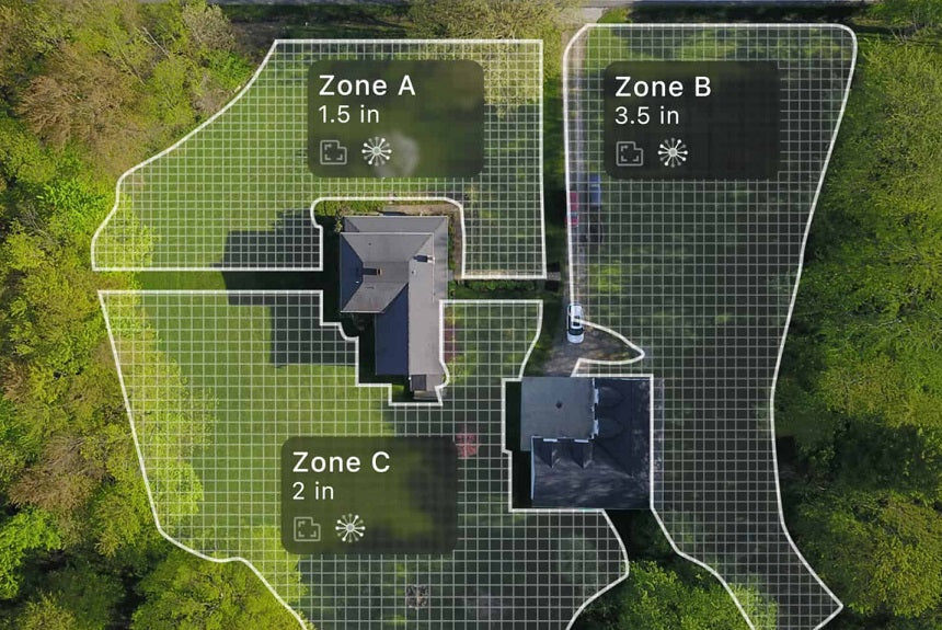 Multi-Zone Mowing