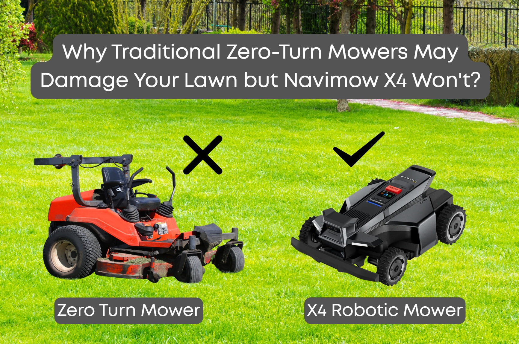 Why Zero-Turn Mowers Damage Your Lawn