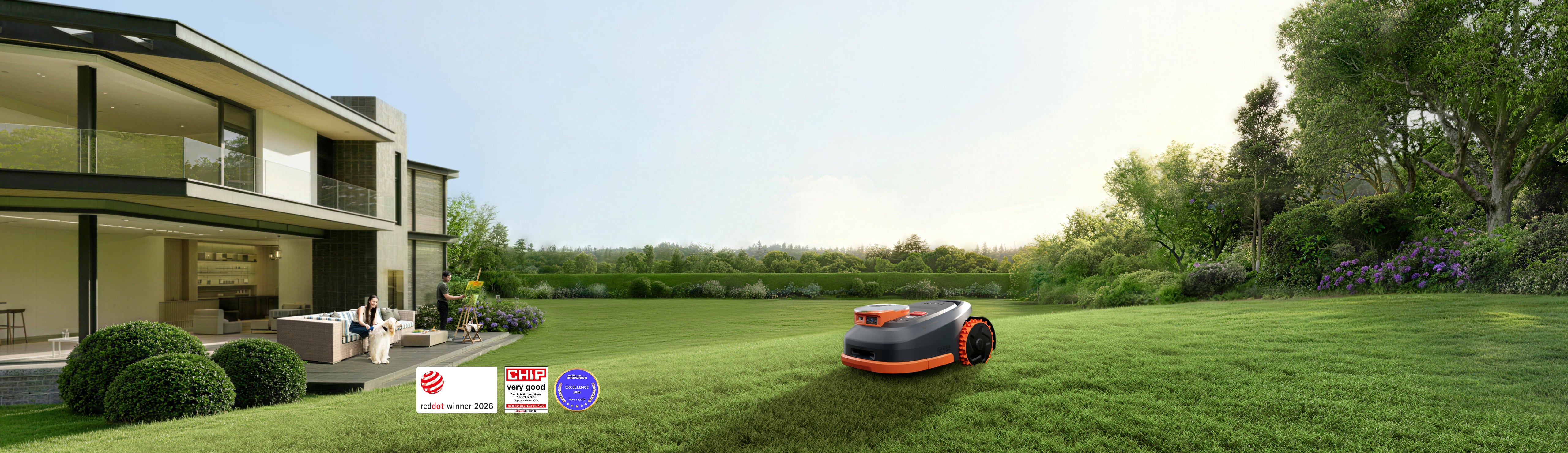 Navimow H2 Robotic Lawn Mower | No Wires, No Antenna – Segway Navimow