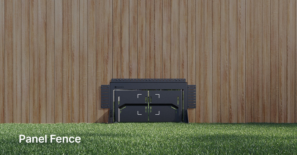 Segway Navimow i Series robot lawn mower door panel fence.