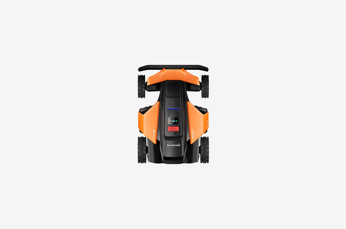 Terranox series mower viewed from above