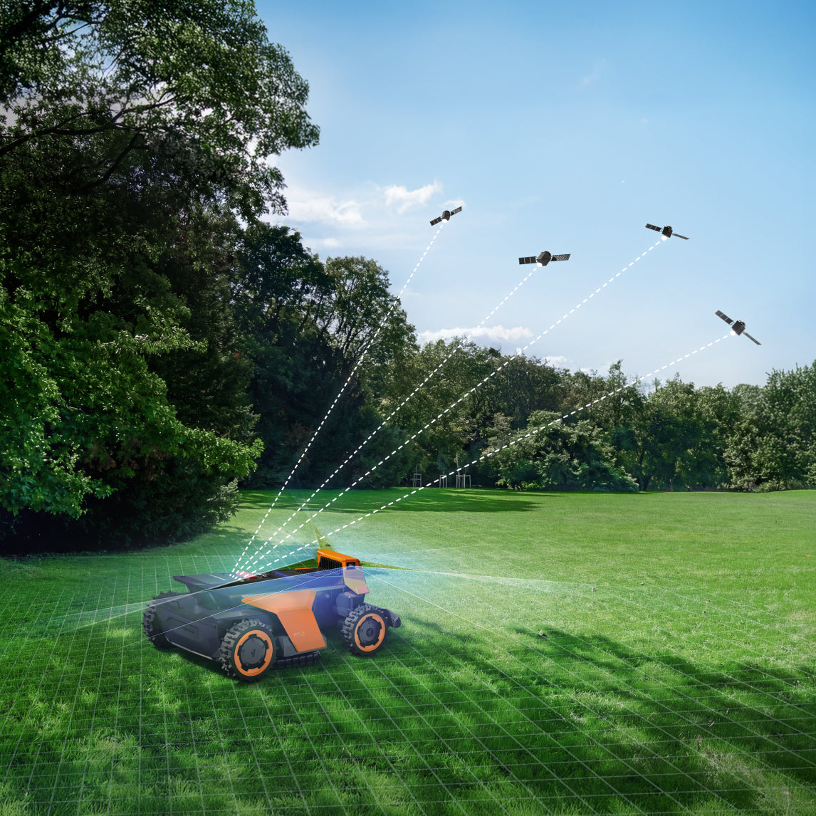 ワイナロマ Navimow Terranox Commercial Robot Mower | 6 Acres, 84% Slopes