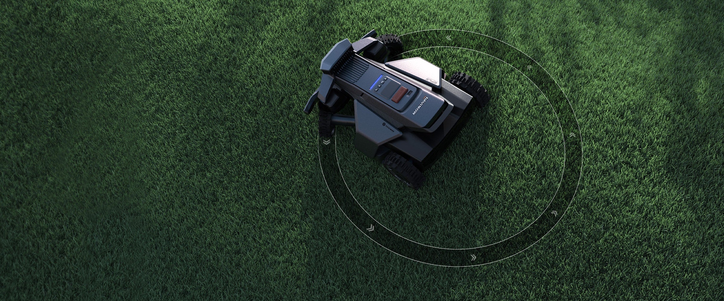 <p>Effortlessly switches between Ackermann steering and in-place pivoting based on the terrain.</p>