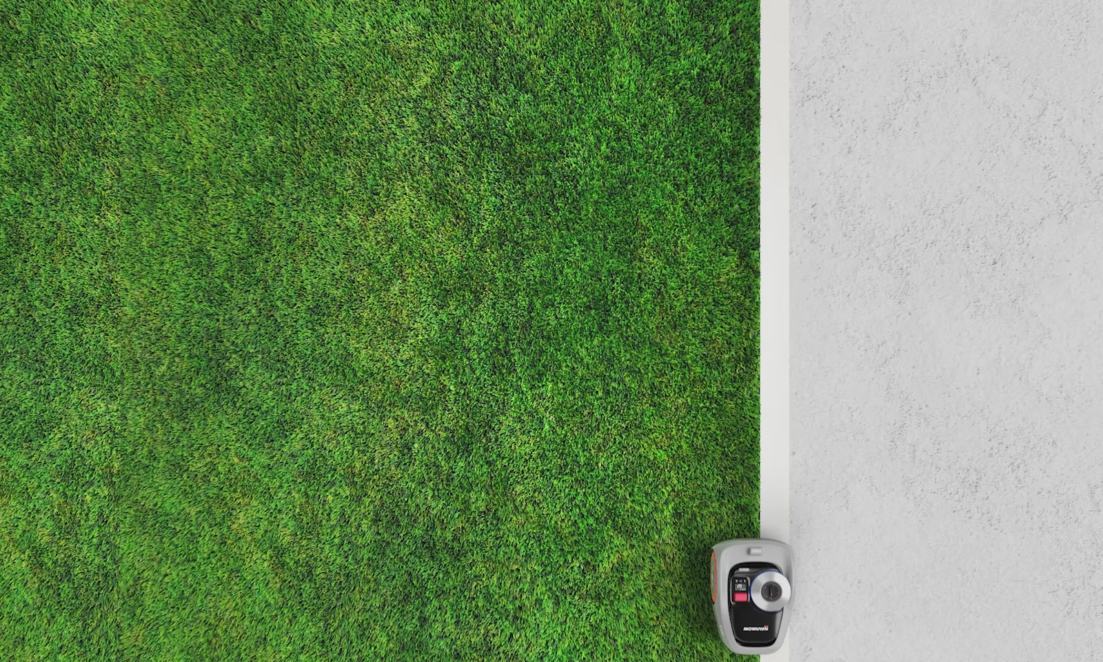 Load video: &lt;p&gt;Navimow will ride on the edge for a pristine and clean finish.&lt;/p&gt;