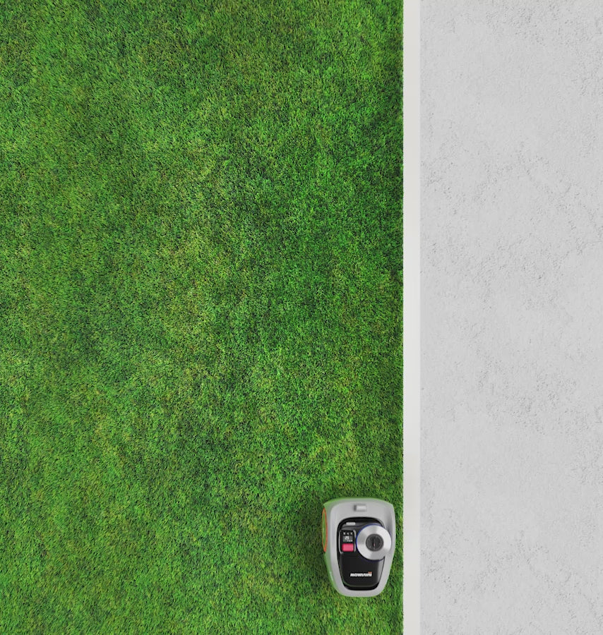Load video: &lt;p&gt;Navimow will cut close to the edge and stay safely within it.&lt;/p&gt;